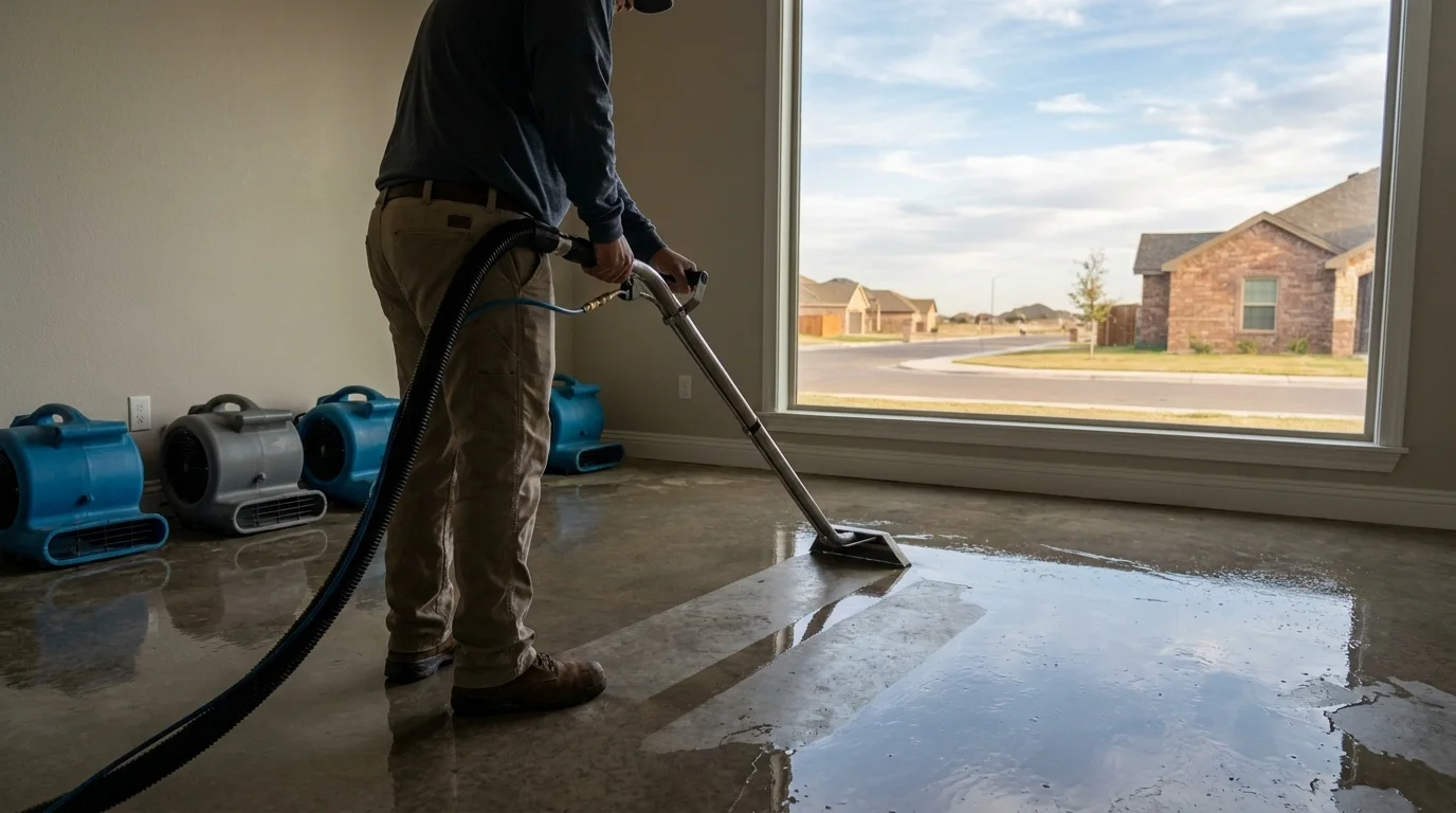 Emergency Water Removal & Cleanup in Midland