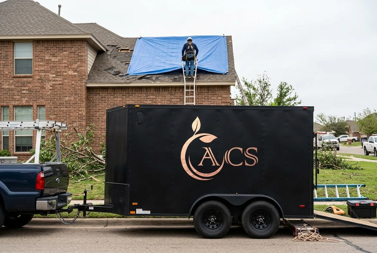 Storm Damage Restoration in Midland